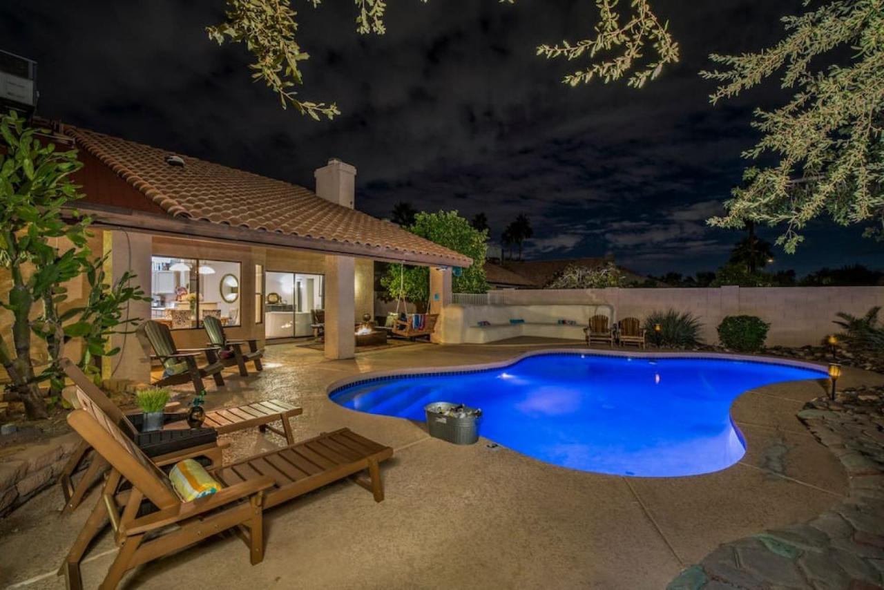 Beautiful Scottsdale Escape Heated Pool, Spa, & Putting Rumah liburan